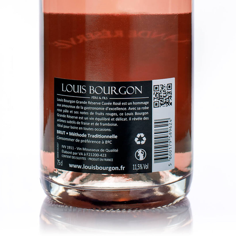 Louis Bourgon Grande Réserve Brut Cuvée Rosé  0,75L